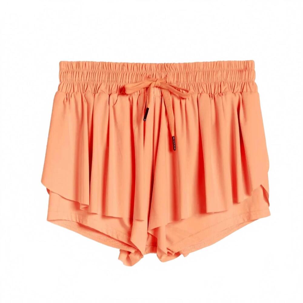 NEW TRACTR girls butterfly shorts in neon sherbert